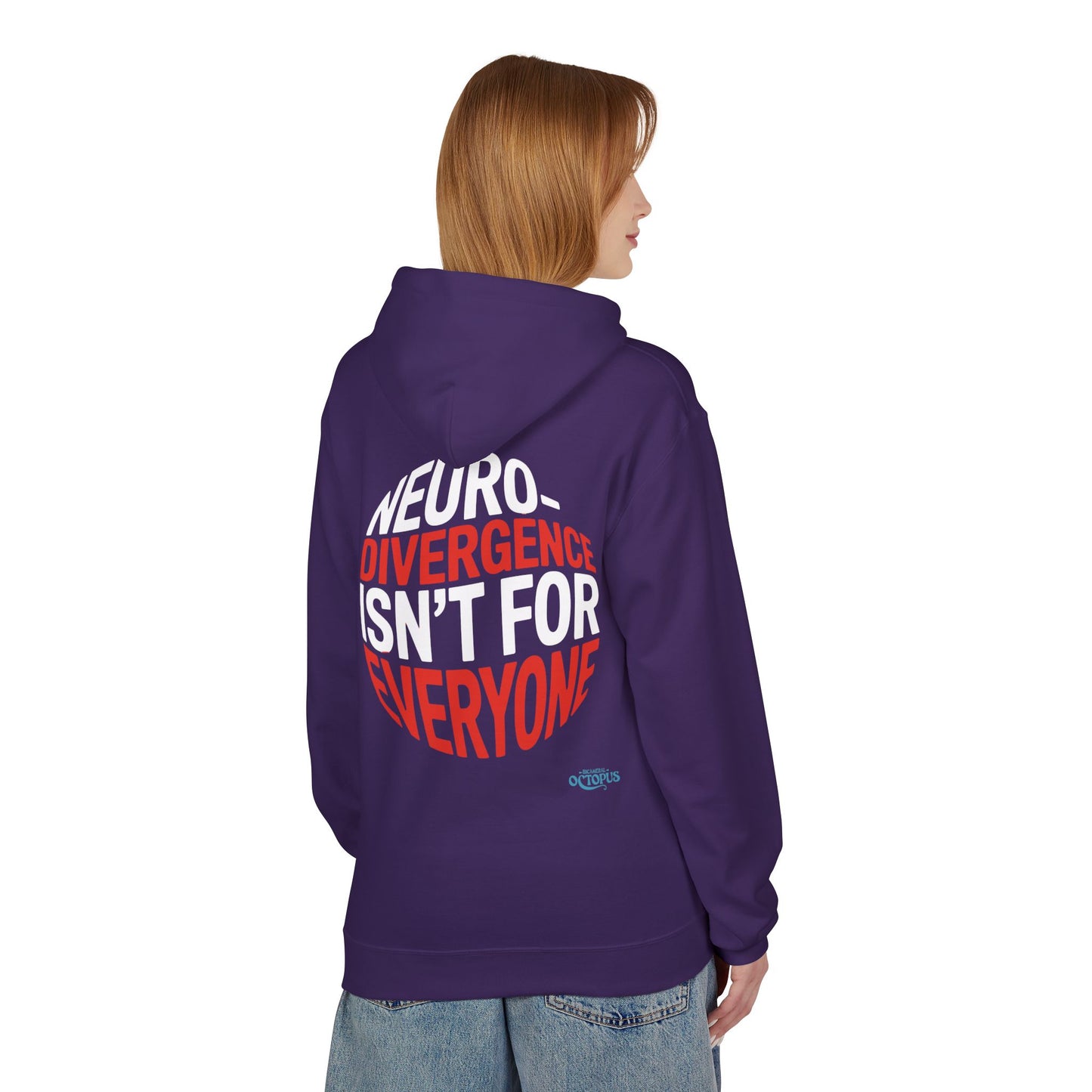 "NEURODIVERGENCE ISN'T FOR EVERYONE" Unisex Midweight Softstyle Fleece Hoodie
