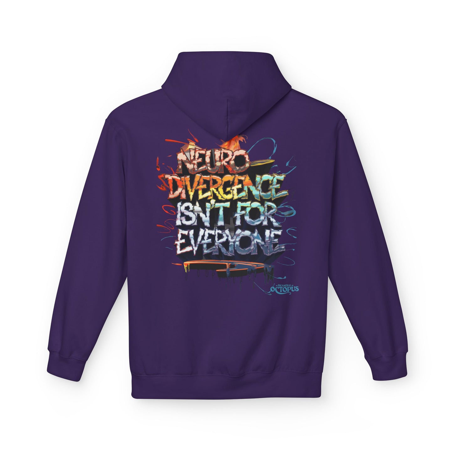 "NEURODIVERGENCE ISN'T FOR EVERYONE" Unisex Midweight Softstyle Fleece Hoodie
