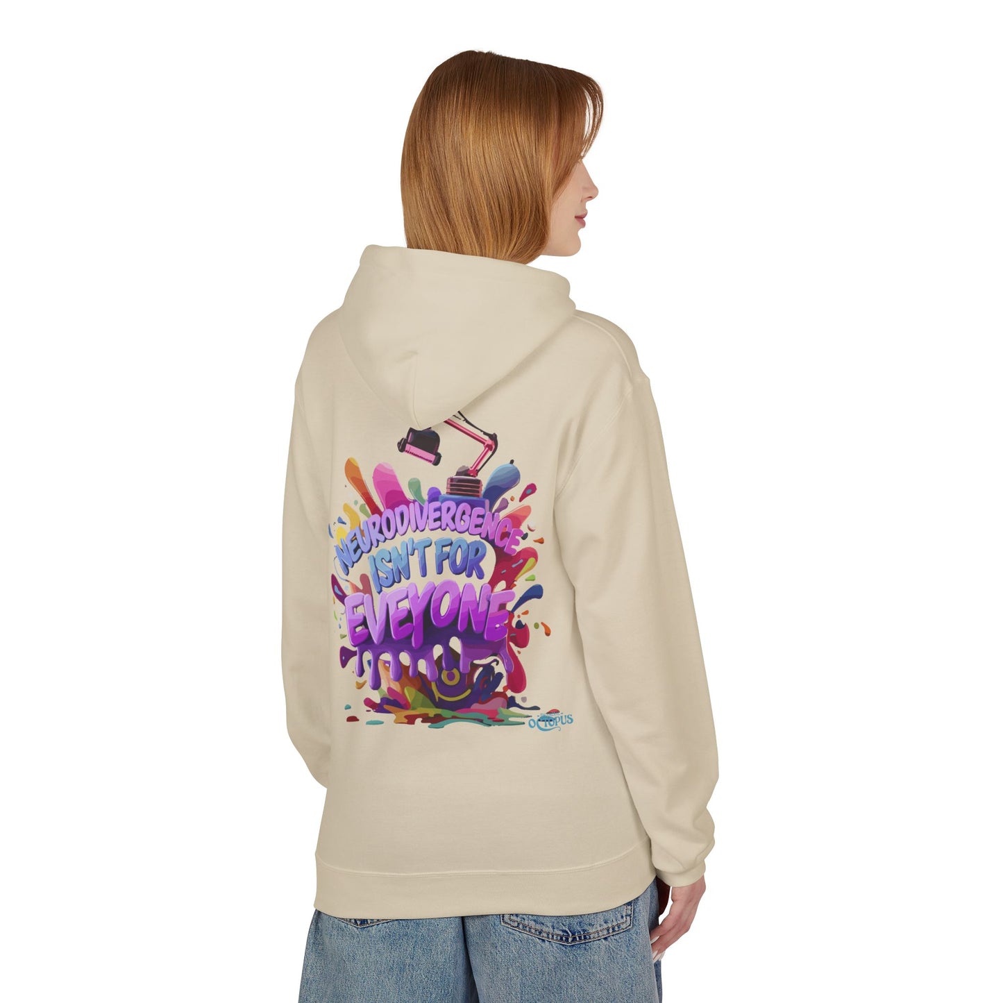 "NEURODIVERGENCE ISN'T FOR EVERYONE" Unisex Midweight Softstyle Fleece Hoodie