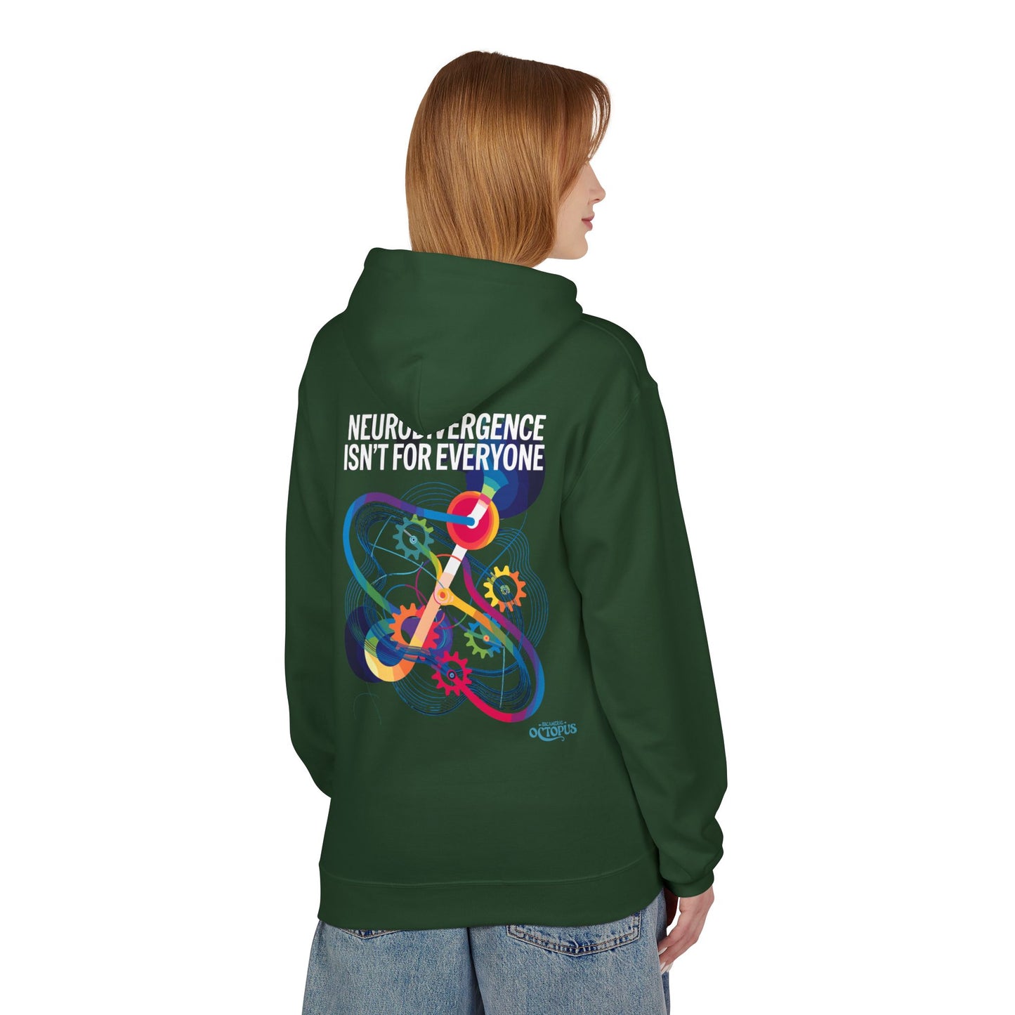 "NEURODIVERGENCE ISN'T FOR EVERYONE" Unisex Midweight Softstyle Fleece Hoodie