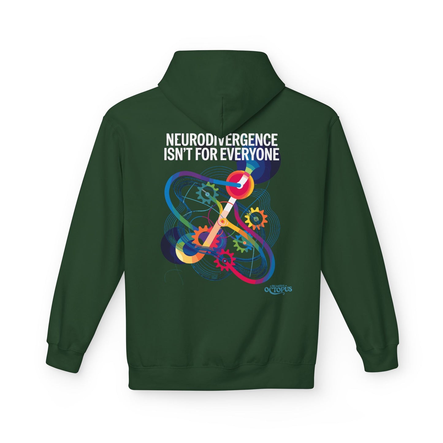 "NEURODIVERGENCE ISN'T FOR EVERYONE" Unisex Midweight Softstyle Fleece Hoodie