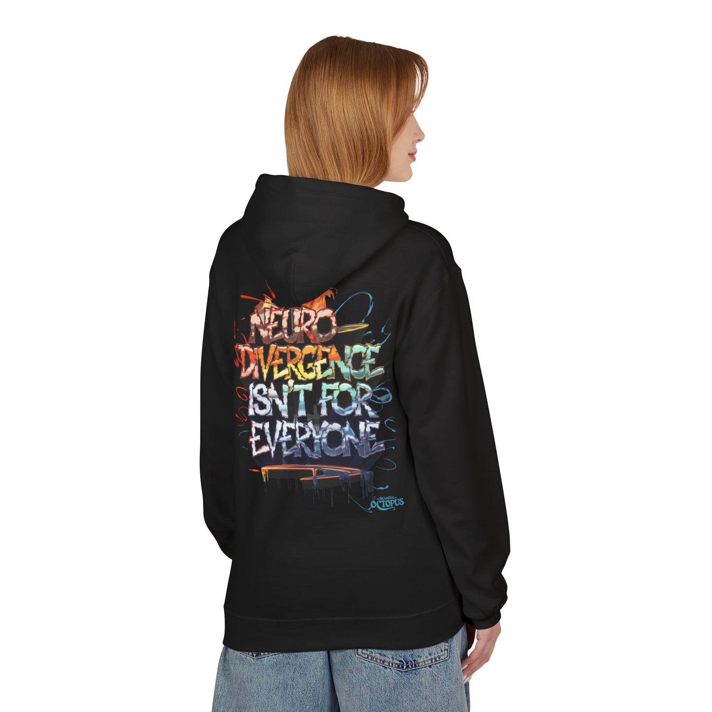 "NEURODIVERGENCE ISN'T FOR EVERYONE" Unisex Midweight Softstyle Fleece Hoodie