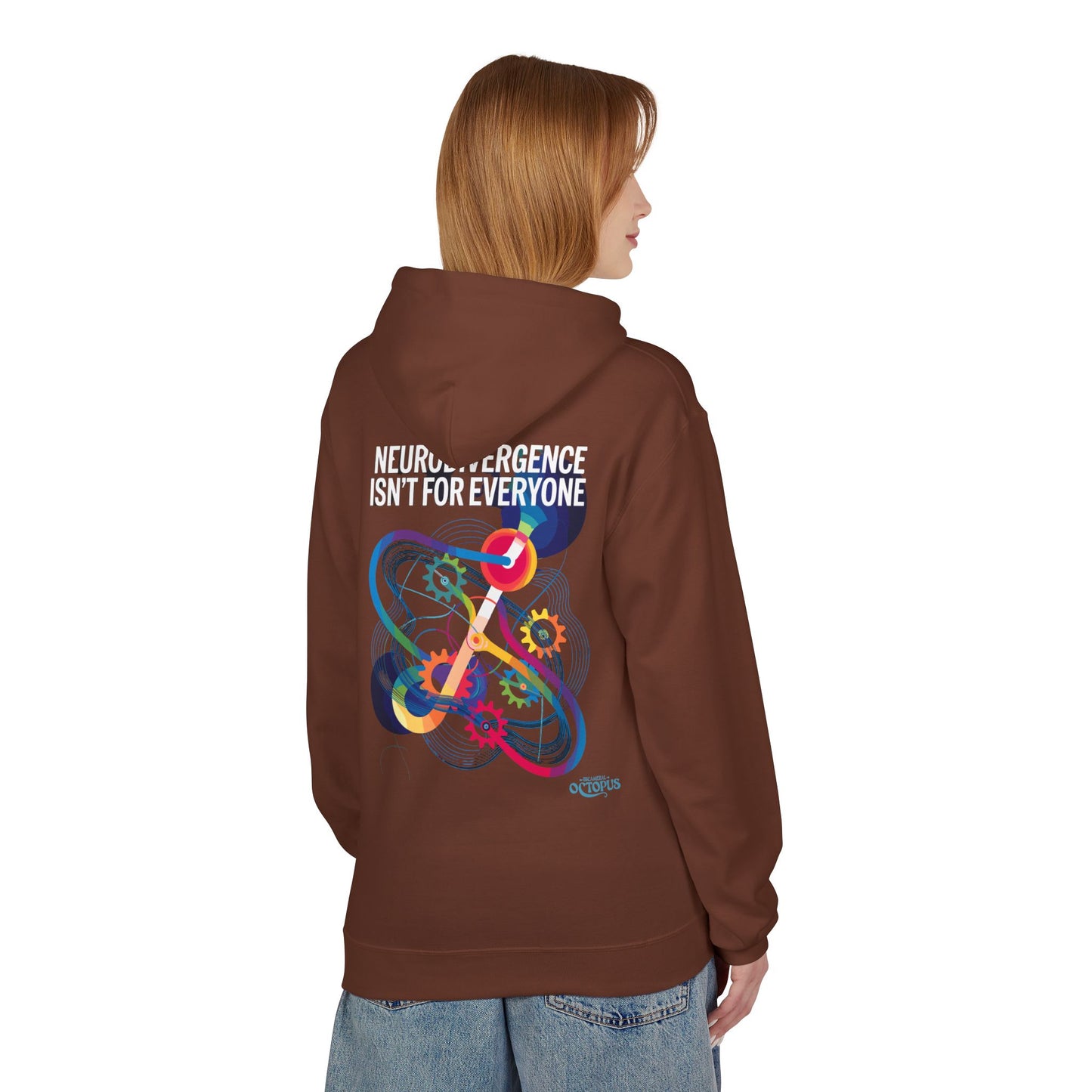 "NEURODIVERGENCE ISN'T FOR EVERYONE" Unisex Midweight Softstyle Fleece Hoodie