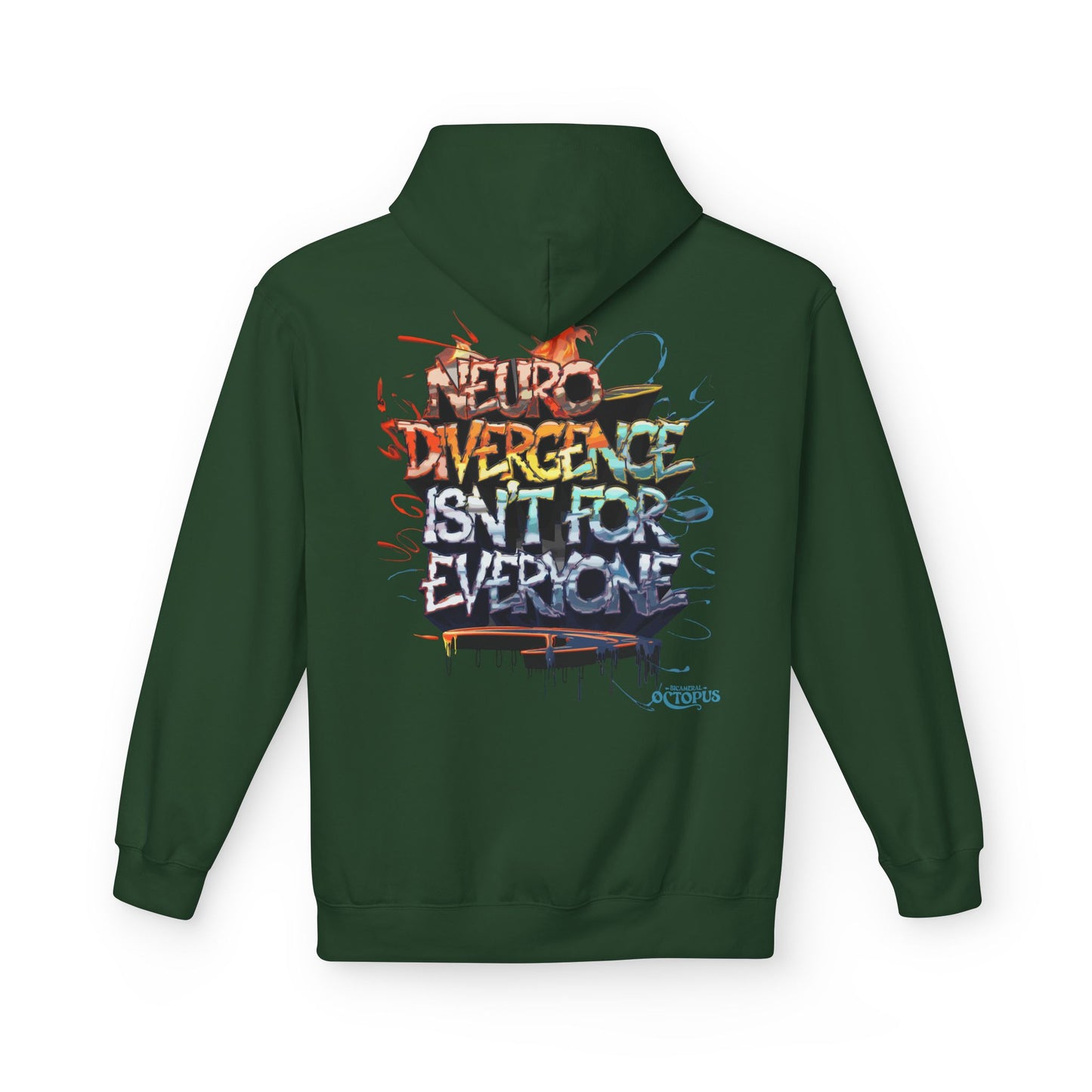 "NEURODIVERGENCE ISN'T FOR EVERYONE" Unisex Midweight Softstyle Fleece Hoodie