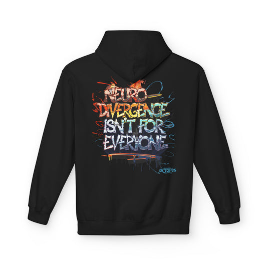 "NEURODIVERGENCE ISN'T FOR EVERYONE" Unisex Midweight Softstyle Fleece Hoodie