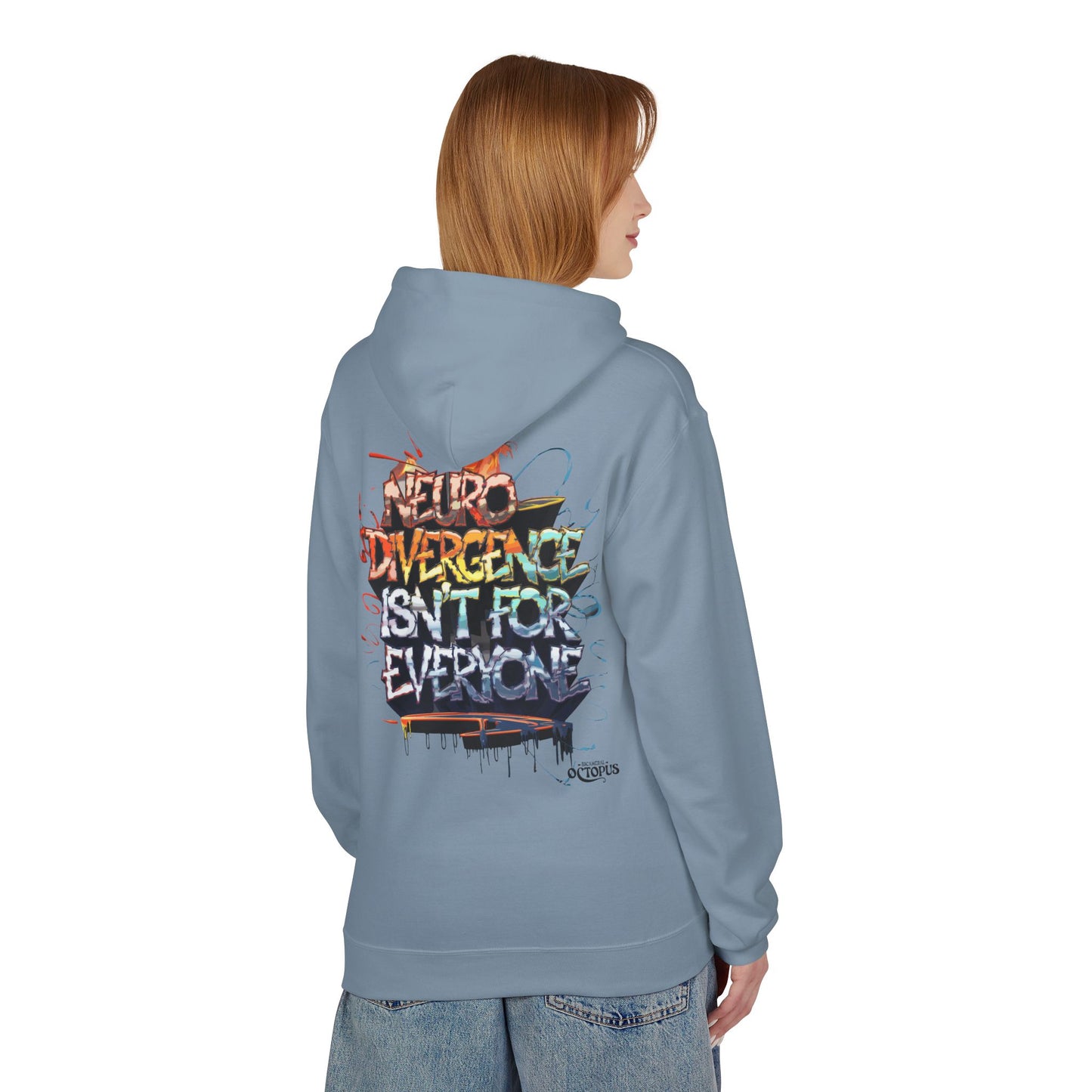 "NEURODIVERGENCE ISN'T FOR EVERYONE" Unisex Midweight Softstyle Fleece Hoodie