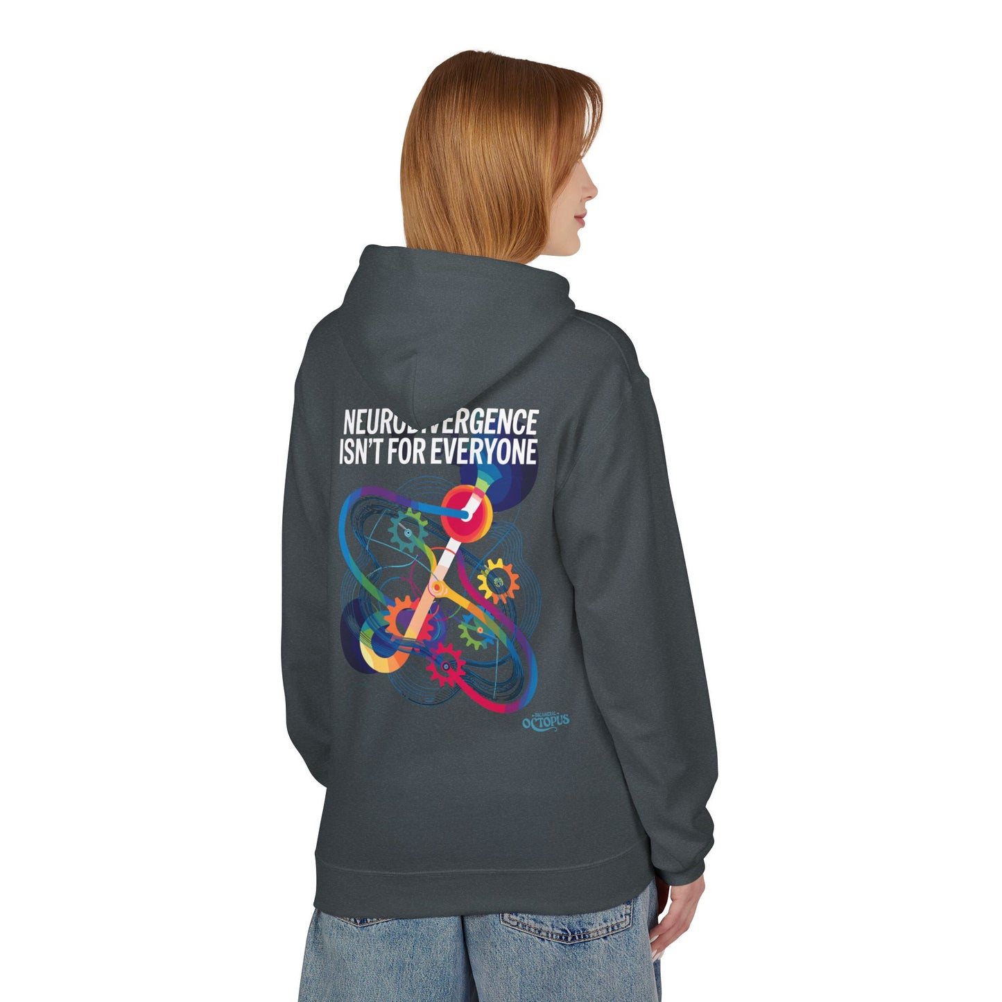"NEURODIVERGENCE ISN'T FOR EVERYONE" Unisex Midweight Softstyle Fleece Hoodie