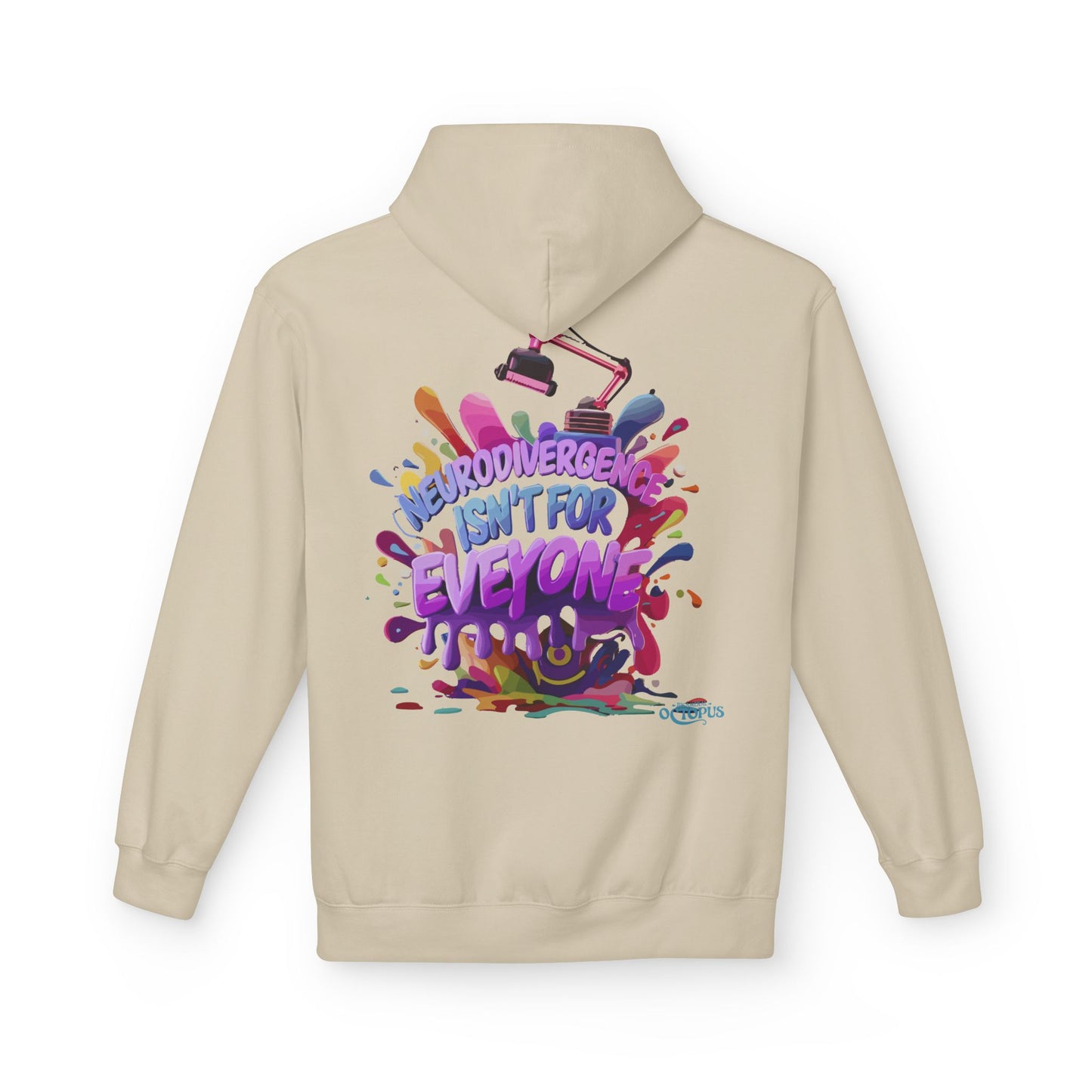 "NEURODIVERGENCE ISN'T FOR EVERYONE" Unisex Midweight Softstyle Fleece Hoodie