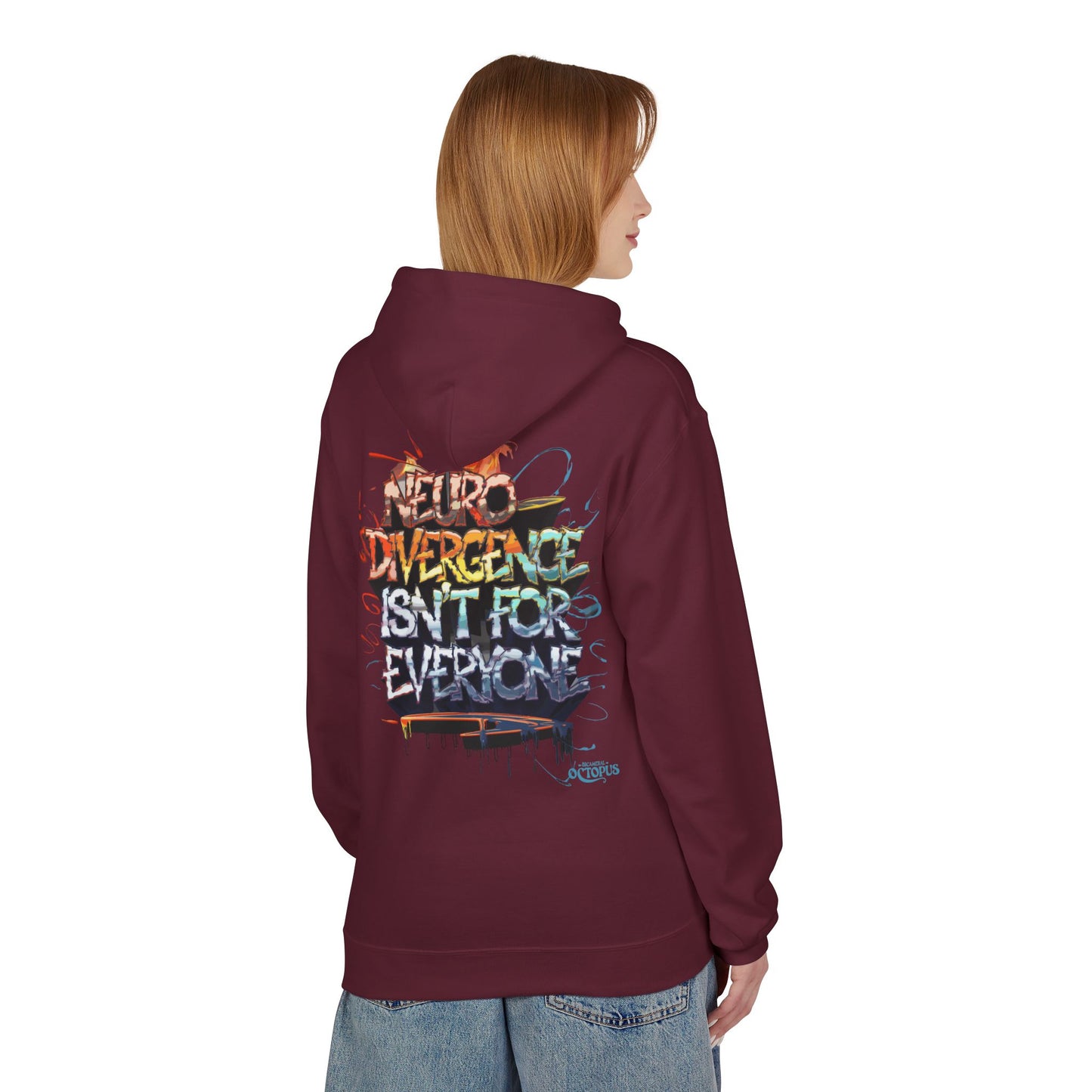 "NEURODIVERGENCE ISN'T FOR EVERYONE" Unisex Midweight Softstyle Fleece Hoodie