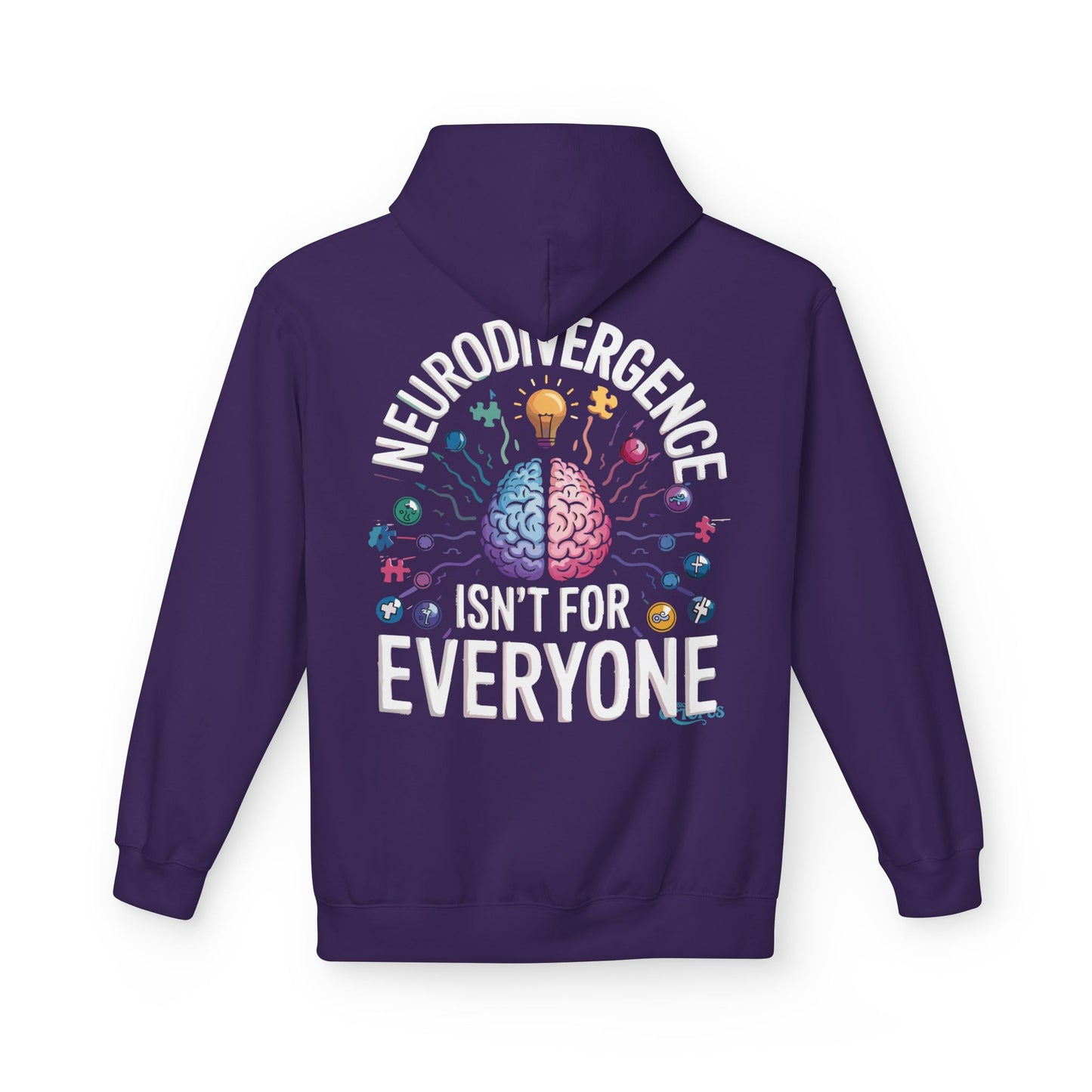 "NEURODIVERGENCE ISN'T FOR EVERYONE" - Unisex Midweight Softstyle Fleece Hoodie