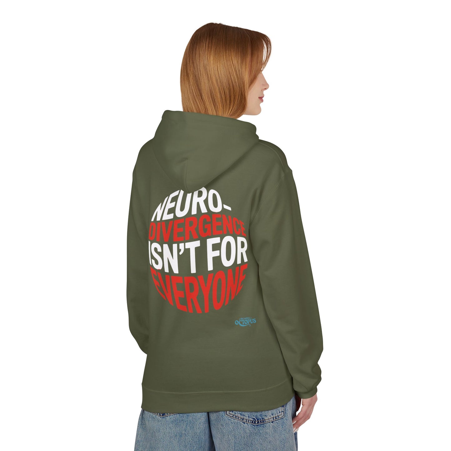 "NEURODIVERGENCE ISN'T FOR EVERYONE" Unisex Midweight Softstyle Fleece Hoodie