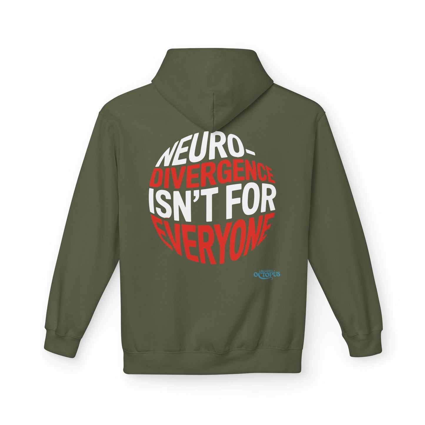 "NEURODIVERGENCE ISN'T FOR EVERYONE" Unisex Midweight Softstyle Fleece Hoodie