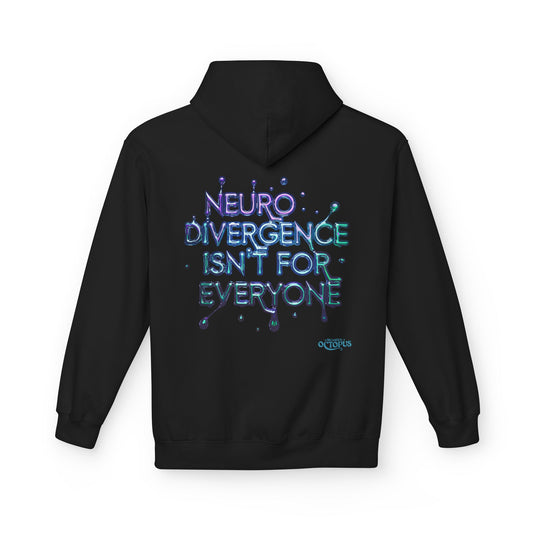 "NEURODIVERGENCE ISN'T FOR EVERYONE" Unisex Midweight Softstyle Fleece Hoodie