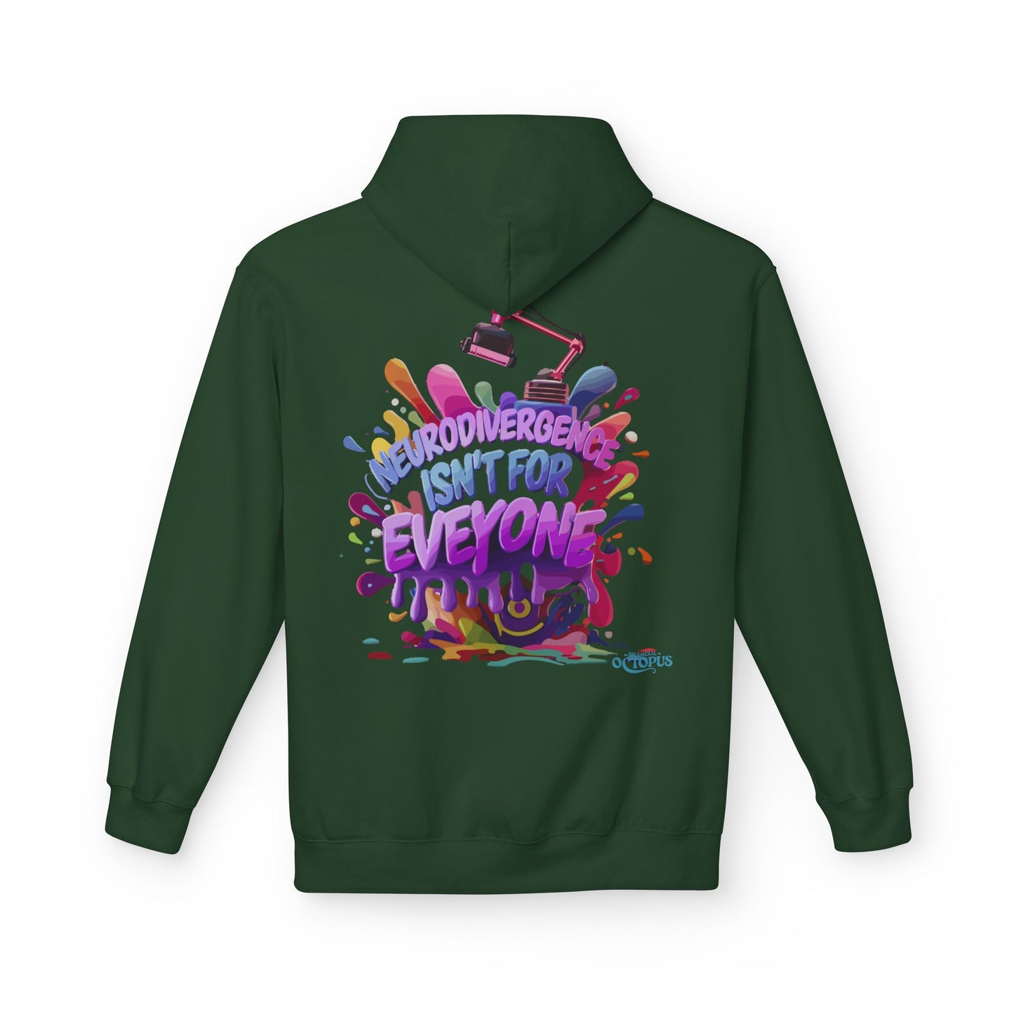 "NEURODIVERGENCE ISN'T FOR EVERYONE" Unisex Midweight Softstyle Fleece Hoodie